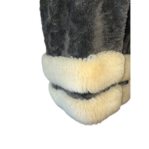 Vintage 60s/70s Mod Brown Fur Sears Fashions Lined Button Front Coat Size Medium - Picture 5 of 10